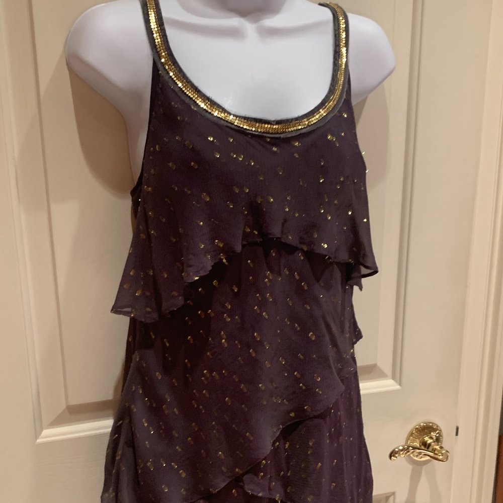 Purple Free People Mini Dress, Size 6
